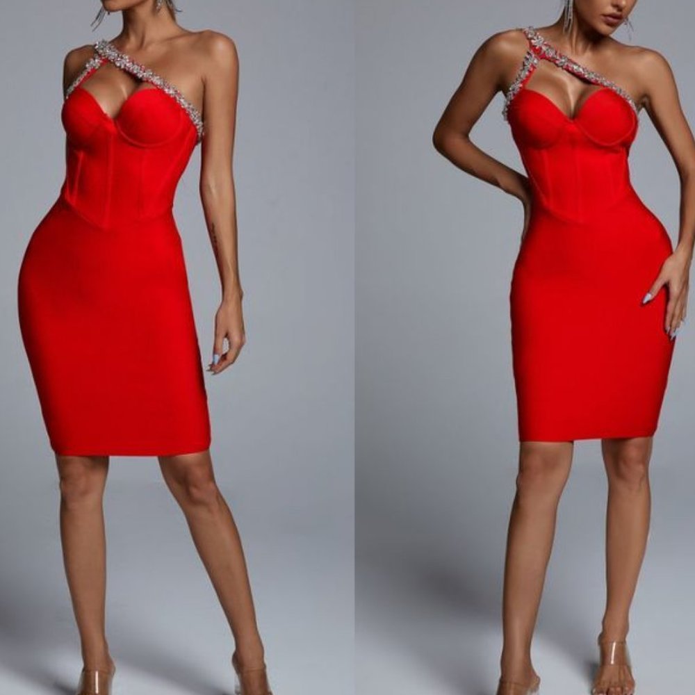 Hanny Crystal Cocktail Dress